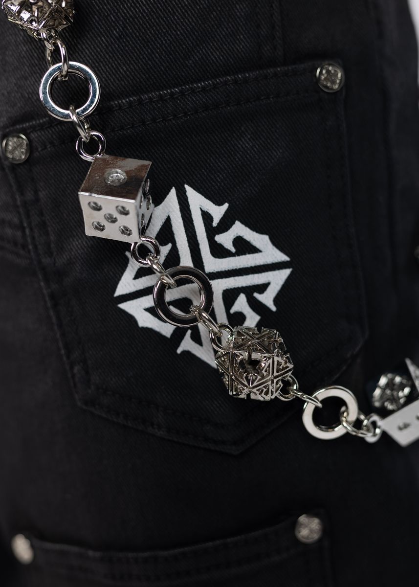 Obsidian Black Dice Flared Denim (ft) Soltanto Japan