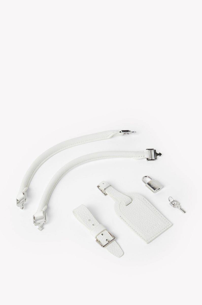 Soltanto Japan (ft ) Pearl White Mini Duffle Bag