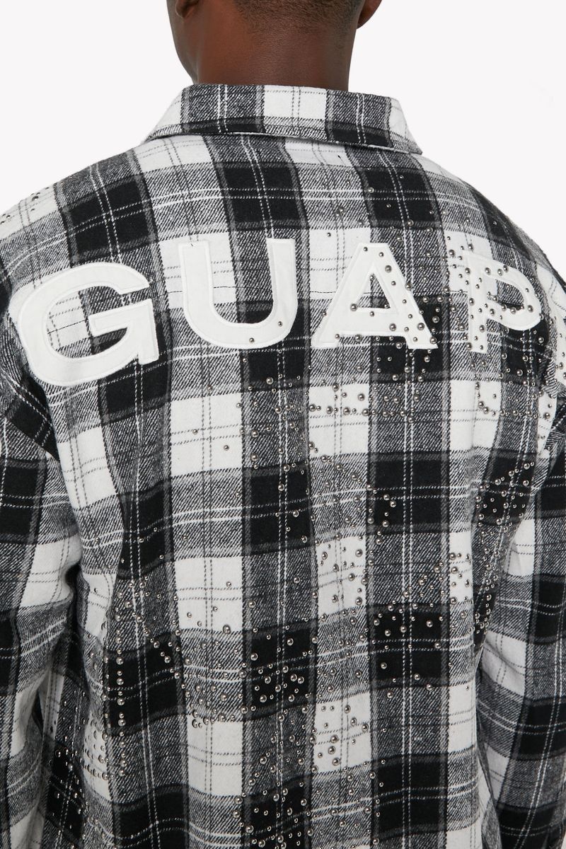 Cloud Grey Stars Flannel x Soltanto Japan