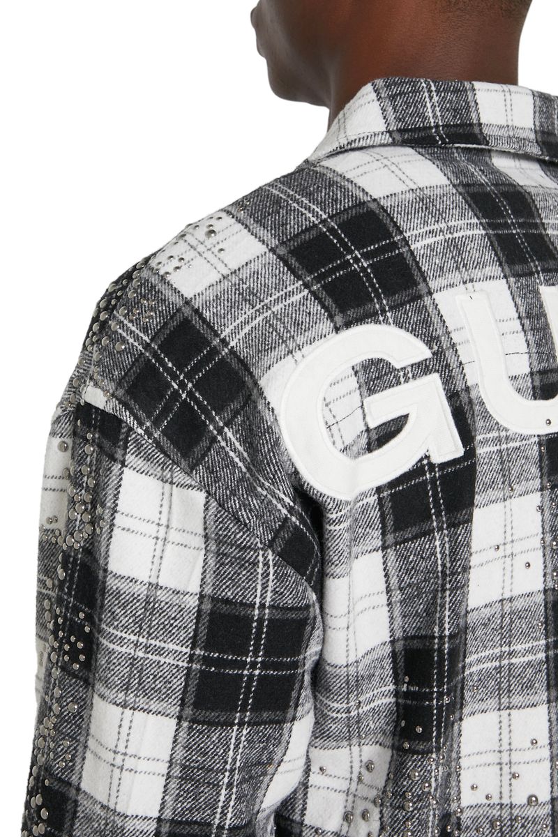 Cloud Grey Stars Flannel x Soltanto Japan