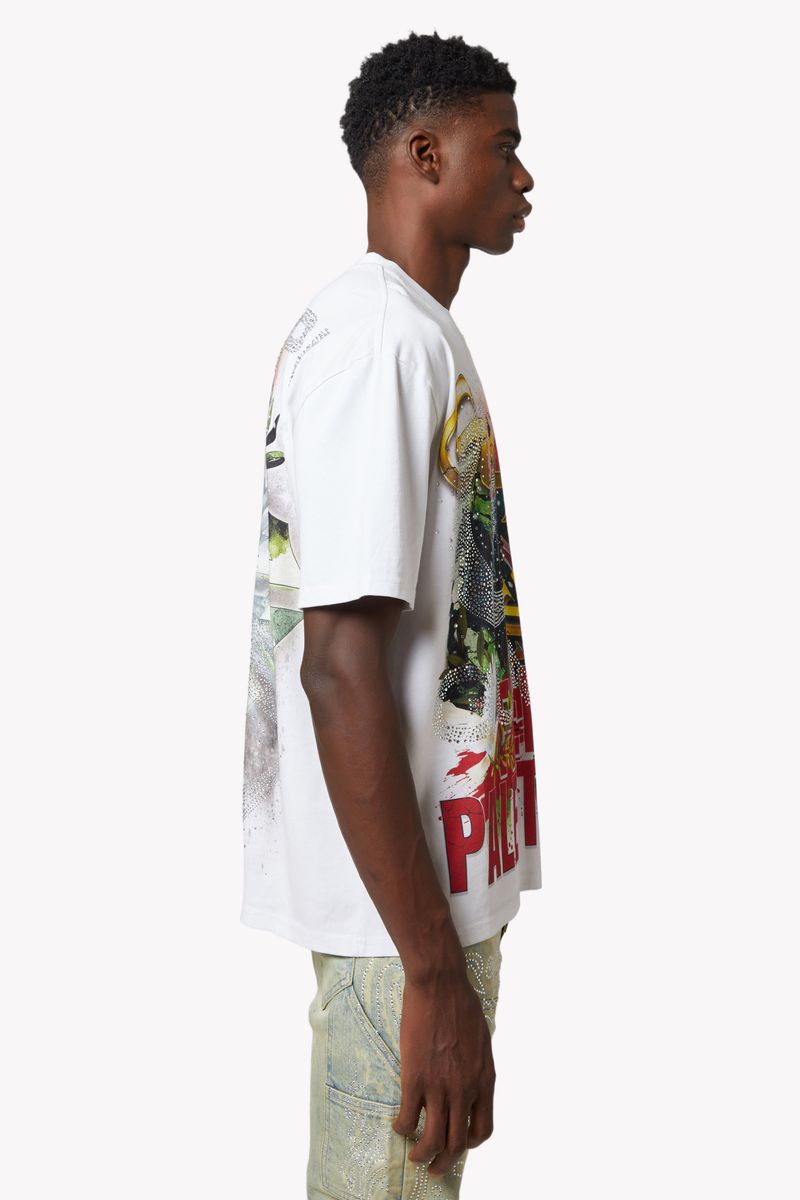 White Free Palestine Tee x Soltanto Japan