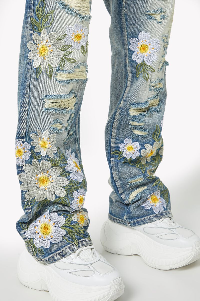 Vintage Wildblossom Denim x Soltanto Japan