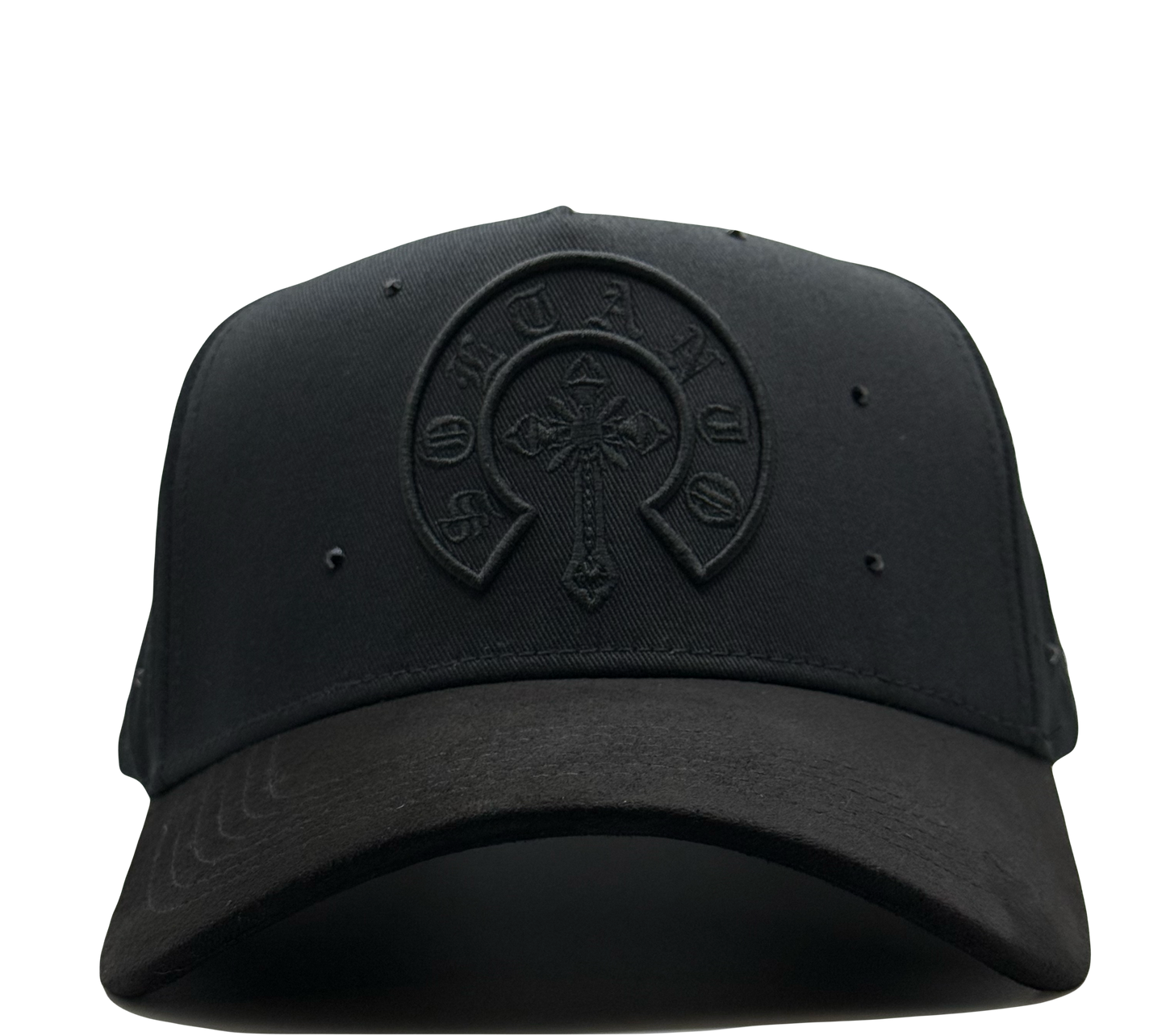 CHROME TOTAL BLACK HAT