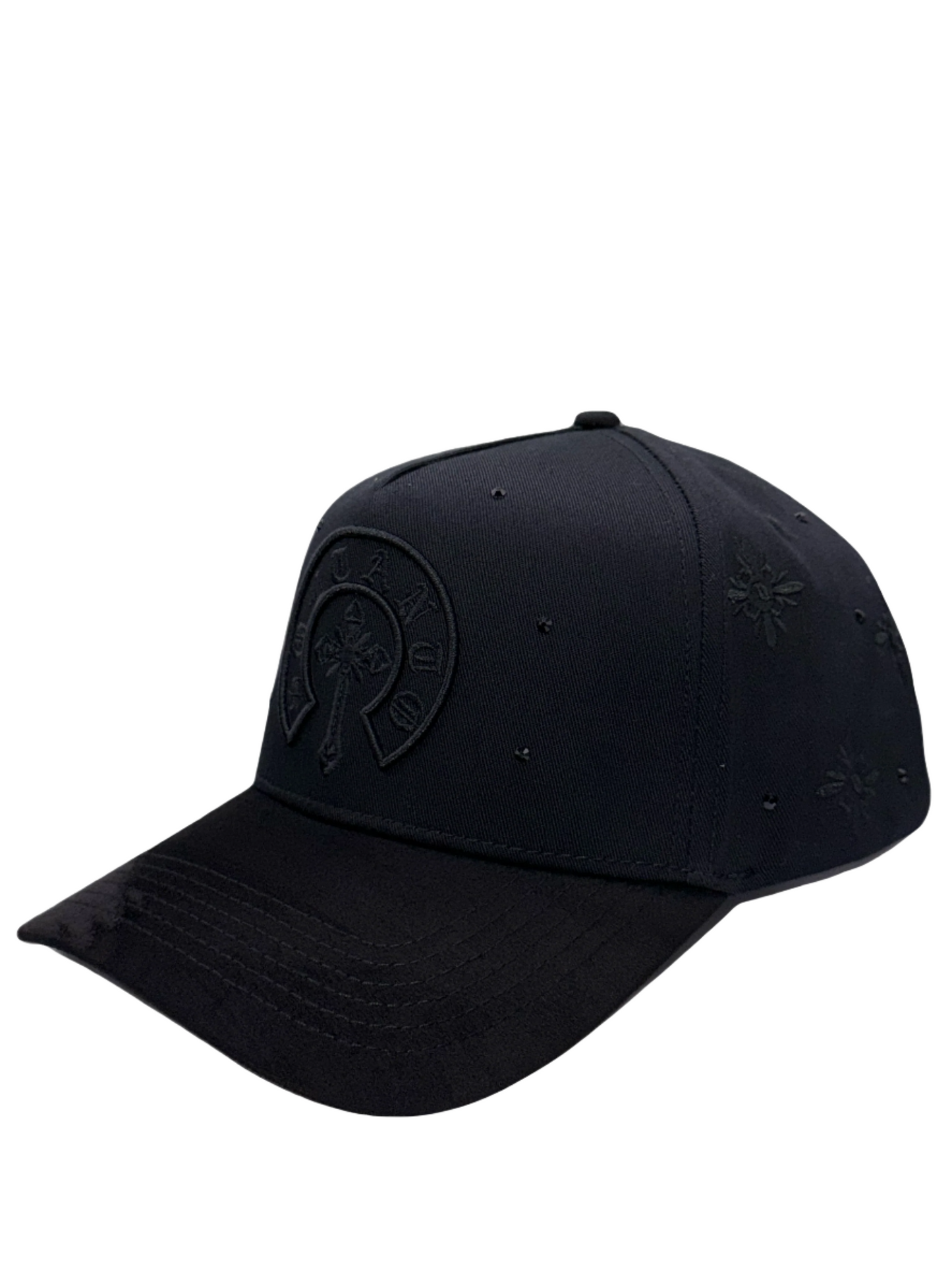 CHROME TOTAL BLACK HAT