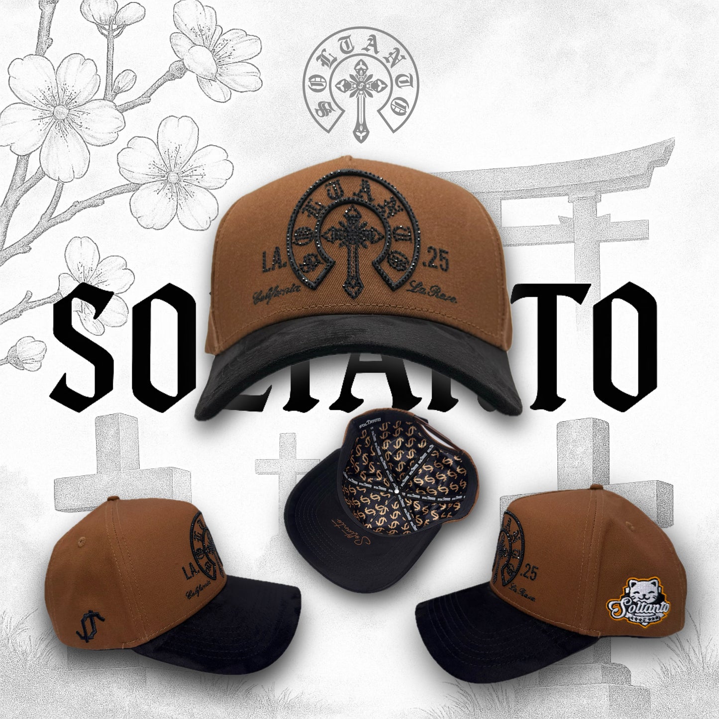 CHROME BROWN HAT