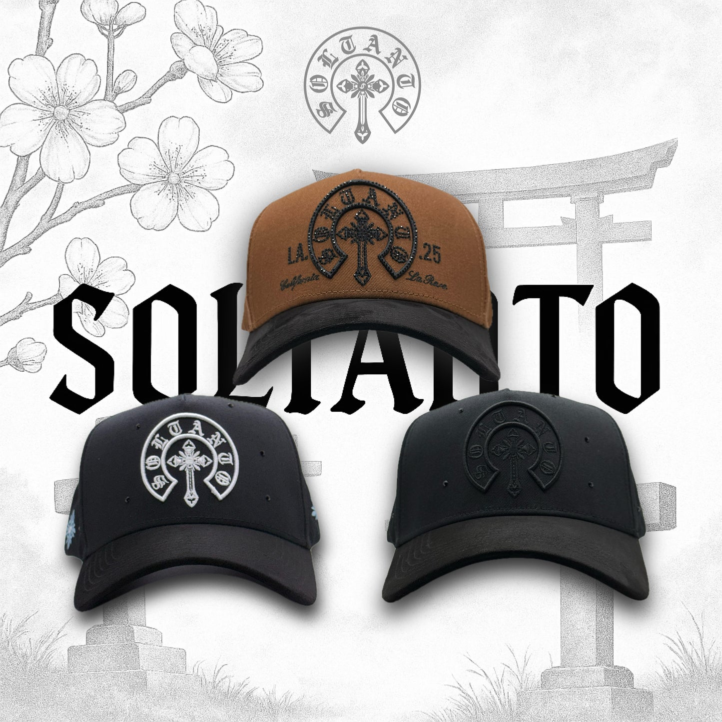 SOLTANTO KUREZU COLLECTION – COMPLETE PACK (3 HATS)