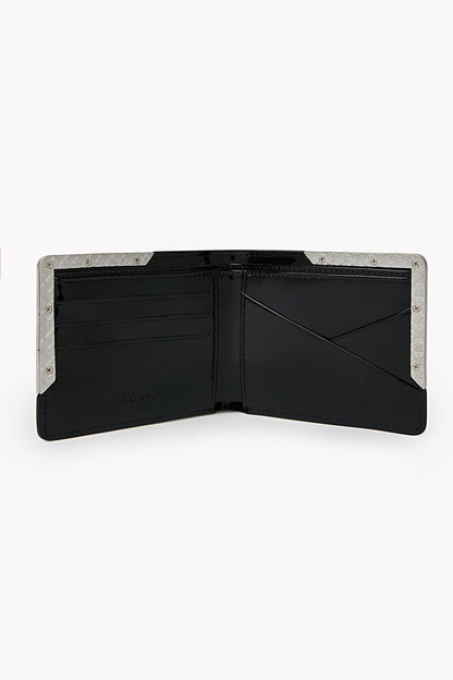 Soltanto Japan (ft) Obsidian Black Wallet