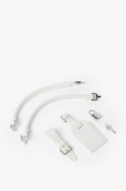 Soltanto Japan (ft ) Pearl White Mini Duffle Bag
