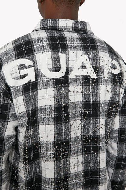 Cloud Grey Stars Flannel x Soltanto Japan