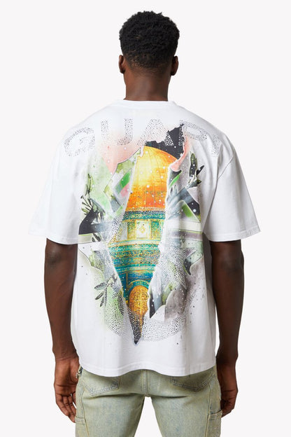 White Free Palestine Tee x Soltanto Japan