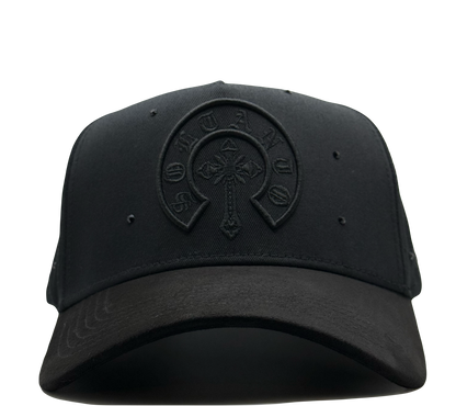 CHROME TOTAL BLACK HAT