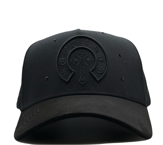 CHROME TOTAL BLACK HAT