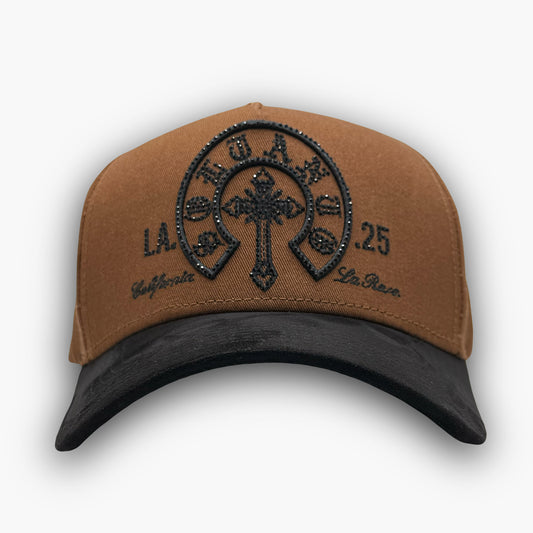 CHROME  BROWN HAT