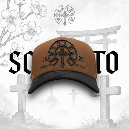 CHROME  BROWN HAT