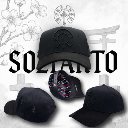 CHROME TOTAL BLACK HAT